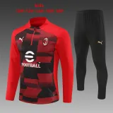 Kids AC Milan Training Suit Red 2024/25