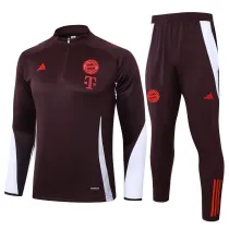 Mens Bayern Munich Training Suit Burgundy 2024/25