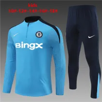 Kids Chelsea Training Suit Blue 2024/25