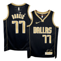Mens Dallas Mavericks DONČIĆ Nike Black 2024 MVP Swingman Jersey - Select Series