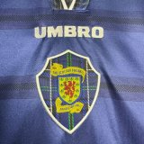 Mens Scotland Retro Home Jersey 1998/2000