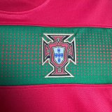 Mens Portugal Retro Home Jersey 2010