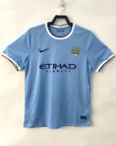 Mens Manchester City Retro Home Jersey 2013/14