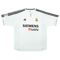 Mens Real Madrid Retro Home Jersey 2003/04