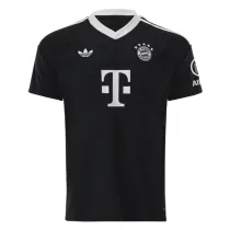 Mens Bayern Munich Goalkeeper Black Jersey 2024/25