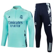 Mens Real Madrid Training Suit Mint Green 2024/25