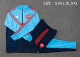 Mens Arsenal Jacket + Pants Training Suit Blue 2024/25