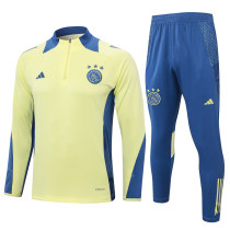Mens Ajax Training Suit Yellow 2024/25