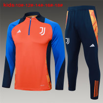 Kids Juventus Training Suit Orange 2024/25