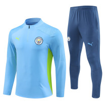 Mens Manchester City Training Suit Blue 2024/25