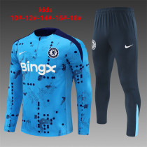 Kids Chelsea Training Suit Blue Dots 2024/25
