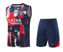 Mens PSG Singlet Suit Royal Red 2024/25