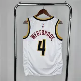 Mens Denver Nuggets Nike White 2023/24 Swingman Jersey - Association Edition