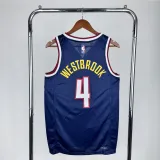 Mens Denver Nuggets Nike Navy 2023/24 Swingman Jersey - Icon Edition
