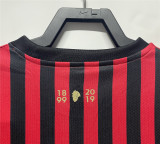 Mens AC Milan Retro 1899-2019 120th Anniversary