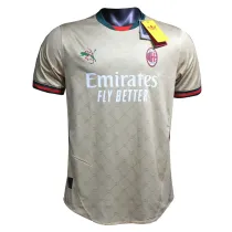 Mens AC Milan Special Cream Authentic Jersey 2024/25 - Match
