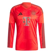 Mens Bayern Munich Home Jersey Long Sleeve 2024/25