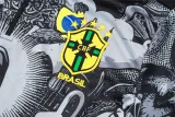Mens Brazil Training Suit Black Jesus 2024