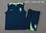 Mens Brazil Singlet Suit Royal 2024