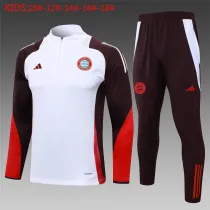 Kids Bayern Munich Training Suit White 2024/25