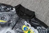 Mens Brazil Training Suit Black Jesus 2024
