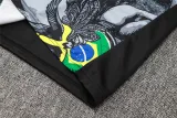 Mens Brazil Training Suit Black Jesus 2024