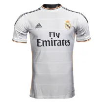 Mens Real Madrid Retro Home Authentic Jersey 2013/14 - Match