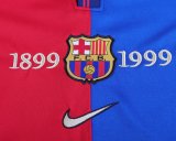 Kids Retro Barcelona Centenary Jersey 1989-1999