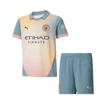 Kids Manchester City Fourth Jersey 2024/25