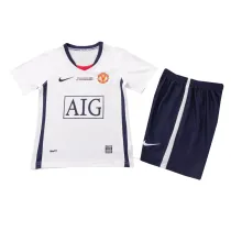 Kids Retro Manchester United Away Jersey 2008/09