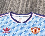 Kids Retro Manchester United Away Jersey 1990/92