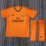 Kids Retro Real Madrid Third Jersey 2013/14