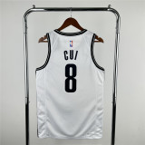 Mens Brooklyn Nets Nike White Swingman Jersey - Association Edition