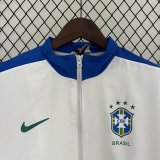 Mens Brazil All Weather Windrunner Jacket White 2024