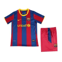 Kids Retro Barcelona Home Jersey 2010/11