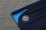 Mens Chelsea Short Training Suit Blue Pattern 2024/25