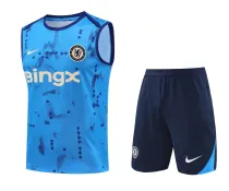 Mens Chelsea Singlet Suit Blue Pattern 2024/25