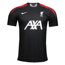 Mens Liverpool Pre-Match Short Training Authentic Black Jersey 2024/25 - Match