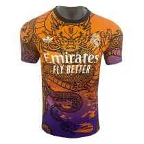 Mens Real Madrid Special Edition Orange Dragon Jersey 2024/25