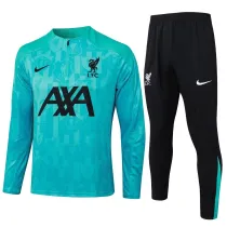 Mens Liverpool Training Suit Lake Blue 2024/25