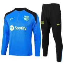 Mens Barcelona Training Suit Light Blue 2024/25
