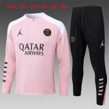 Kids PSG x Jordan Training Suit Pink 2024/25