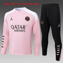 Kids PSG x Jordan Training Suit Pink 2024/25