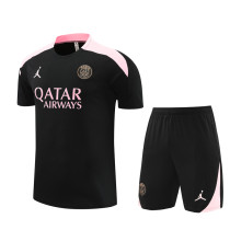 Mens PSG x Jordan Short Training Suit Black 2024/25