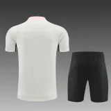 Kids PSG x Jordan Short Training Suit White 2024/25