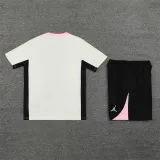 Kids PSG x Jordan Short Training Suit White 2024/25