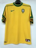 Mens Brazil Retro Home Jersey 1998