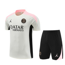 Mens PSG x Jordan Short Training Suit White 2024/25