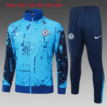 Kids Chelsea Jacket + Pants Training Suit Blue 2024/25