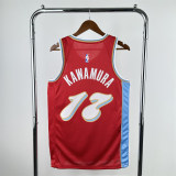 Mens Memphis Grizzlies Nike Red 2024/25 Swingman Jersey - City Edition